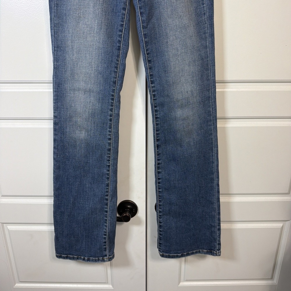Judy Blue Bootcut Jeans Womens Size 1/25 Blue Medium Wash Mid Rise Distressed - Picture 4 of 12